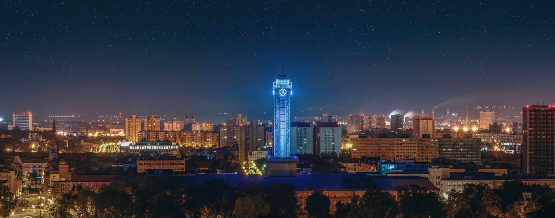 Panorama města Ostrava